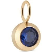 Gold September Birthstone Charm - Gold