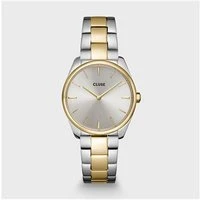 Gold + Silver Feroce Petite Watch - Gold