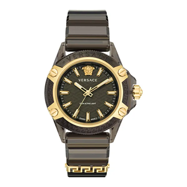 Gold-Tone Watch - Black