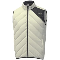 Golf Mens Breath Thermo Move Down Sleeveless Full Zip Stretch Golf Gilet Vest Grey Medium