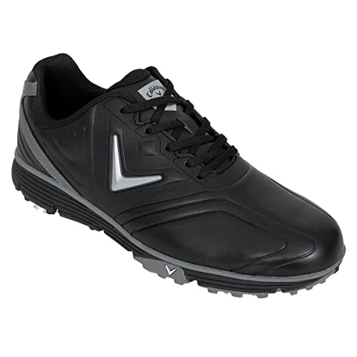 Golf Mens Chev Max Golf Shoes - Black - UK 11