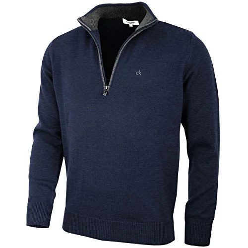 Golf Mens Cotton Sweater - Navy - M