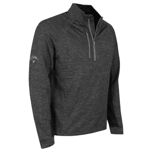 Golf Mens Heather Sweater - Black Heather - S