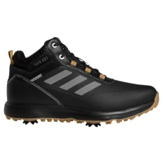 Golf Mens S2G Mic-Cut Golf Shoes - Core Black/Green/Mesa - UK 9 Golf Mens S2G Mic-Cut Golf Shoes - Core Black/Green/Mesa - UK 9