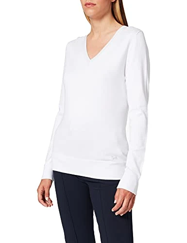 Golf Women's Kim X3 Light Pullover Jumper, White (Weiß 99), X-Large