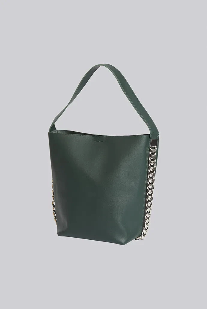 Gorliss Chain Shoulder Bag - Green
