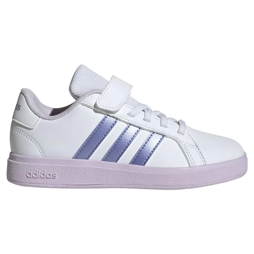 Grand Court Trainers Child Girls White/Blue C10 (28)