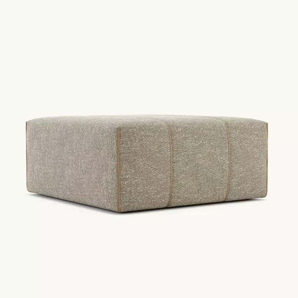 GRANT - L Ottoman Taupe