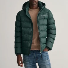 Green Active Cloud Padded Coat
