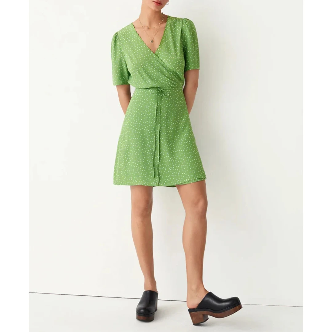 Green Beatrice Mini Dress