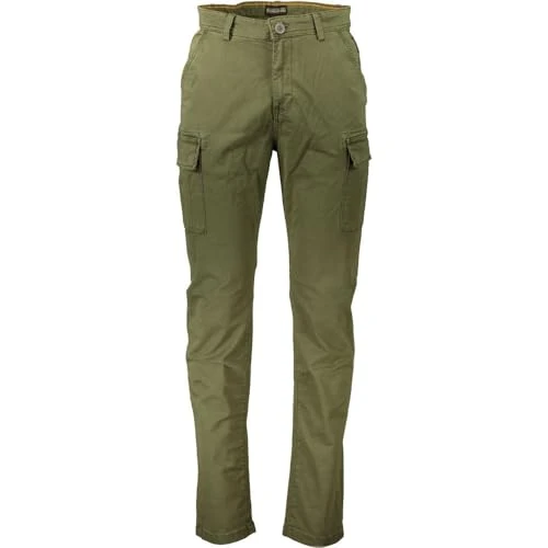 Green Cotton Jeans & Pant W34