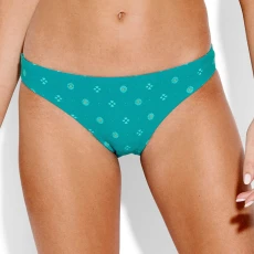 Green Eden Ditsy Hipster Bottom