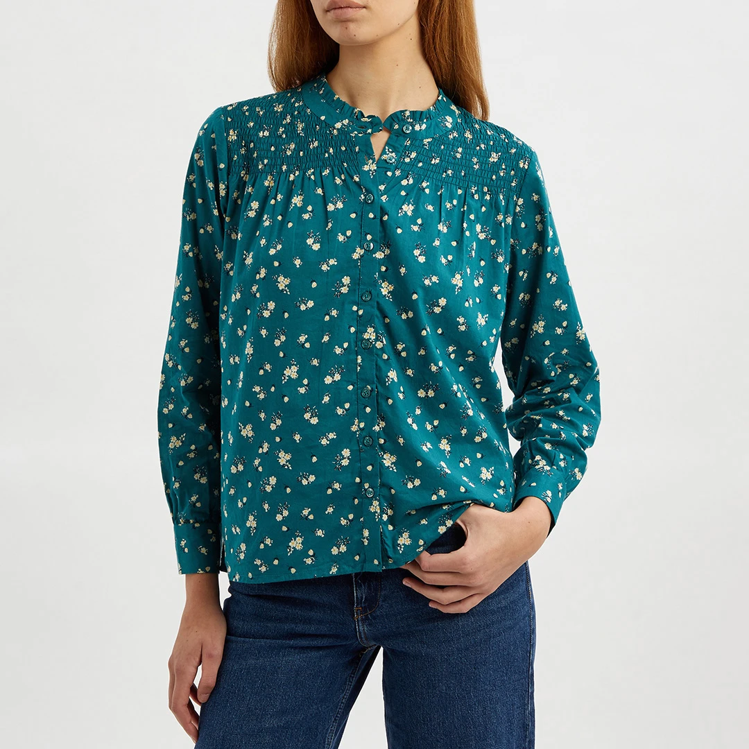 Green Jen Blouse