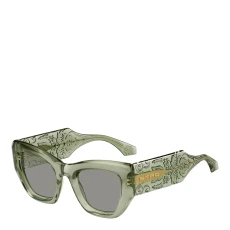 Green Rectangular Sunglasses 51mm