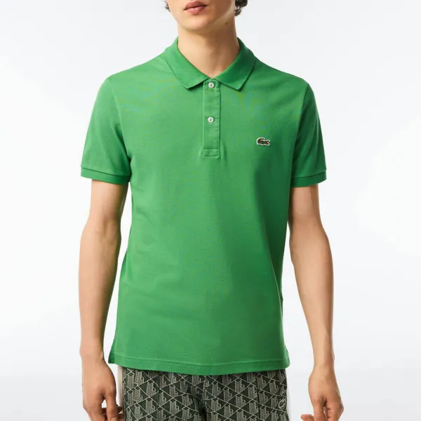 Green Small Crest Polo Shirt - Brown