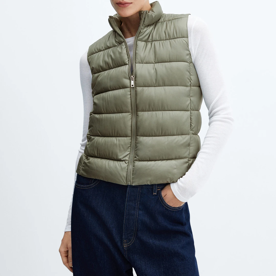 Green Ultra ight Quilted Gilet
