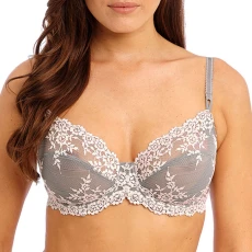 Grey Embrace Lace Underwire Bra ulti