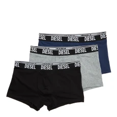 Grey Multi Pack Cotton Blend Trunks