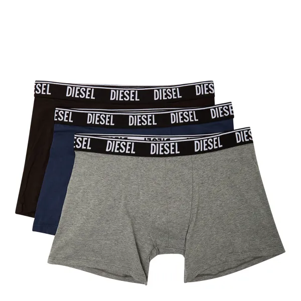 Grey Multi Sebastian Pack Boxers - Multi