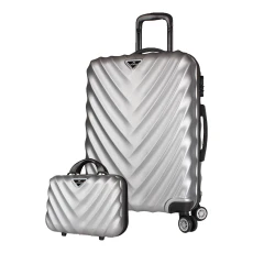 Grey Suitcase Piece Set