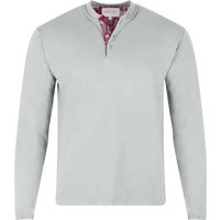 Grey with Cherry Blossom Lux Jersey, L