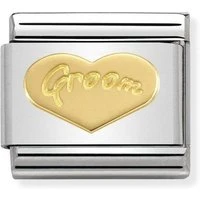 Groom Heart Charm