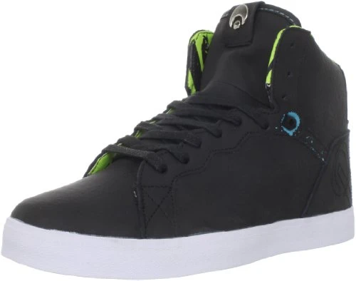 Grounds-High Trainers - Skateboarding Unisex-Adult Black Schwarz (black-tag-risk) Size: 40