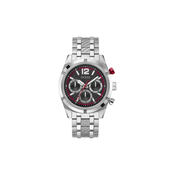 Guess GW0714G1 Mens Resistance Watch - Size One Size - Silver