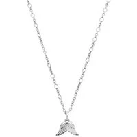 Guidance Wings Silver Necklace - Silver