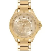 Guiloche Gold Bracelet Watch