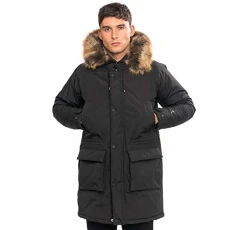 Gustnado Casual Men's Parka Jacket Black L