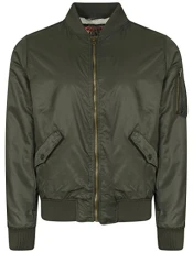 Gwydir Bomber Jacket in Khaki S Gwydir Bomber Jacket in Khaki S