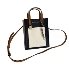 H002L03FA22 Mini Smoked Almond Tan/Brown/Cream/Black With Gold Hardware 2 Way Women's Leather Messenger & Shoulder Bag, Black, Mini H002L03FA22 Mini Smoked Almond Tan/Brown/Cream/Black With Gold Hardware 2 Way Women's Leather Messenger & Shoulder Bag, Black, Mini