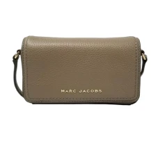 H107L01FA21 Groove Greige With Gold Hardware Pebbled Leather Women's Mini Shoulder Bag, Greige, Greige H107L01FA21 Groove Greige With Gold Hardware Pebbled Leather Women's Mini Shoulder Bag, Greige, Greige