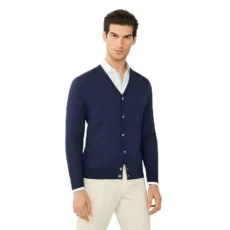 Hackett Gmd Merino Silk Cdi Cardigan M Hackett Gmd Merino Silk Cdi Cardigan M