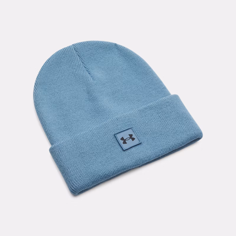 Halftime Unisex Cuff Beanie Blue Smoke / Dark Navy Blue OSFM