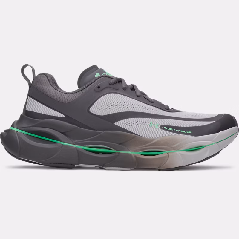 Halo Racer Mens Running Shoes Mod Gray / Castlerock / Vapor Green 75