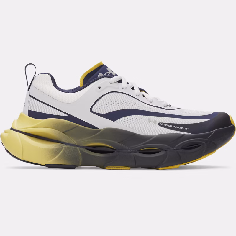 Halo Racer Womens Running Shoes Washed Navy / Yellow Shade / Distant Gray 75 - Blue