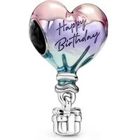 Happy Birthday Hot Air Balloon Charm