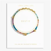 Happy Little Moments Cubes Bestie Bracelet - Silver