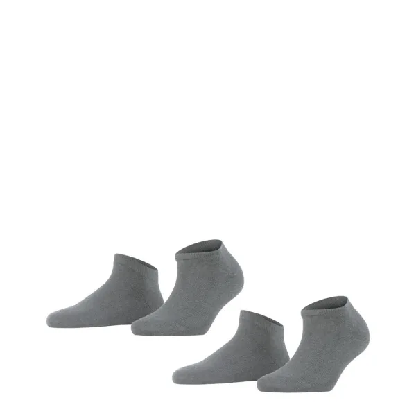 Happy -Pack Women Sneaker socks - Grey