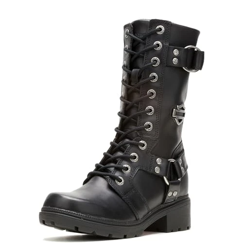 Harley Davidson Women EDA BLACK 6 M