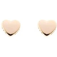 Harly Tiny Heart Gold Stud Earrings