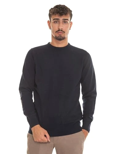 Harrow Crew Neck Jumper Navy