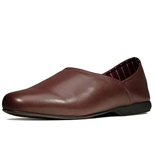 Harston Elite Mens Full Slipper 7 Burgundy