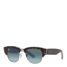 Havana Gunmetal Mega Clubmaster Sunglasses 50mm - Brown