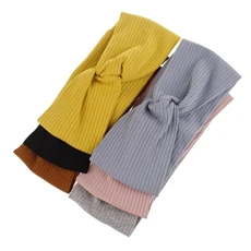 Headwrap for Women Headwraps Hair Bands Elastic Headwrap Knotted Headwrap Head Wraps for Women Cotton Headdress Elastic Hair Band Cross Turban Headwrap Yoga Headband Miss