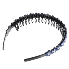 Headwrap Non-slip Headband Headdress Blue Tiara Hair Accessories Hair Band Hair Hoops Plastic Blue Hair Accessories Simple Anti-slip Headdress Headpiece