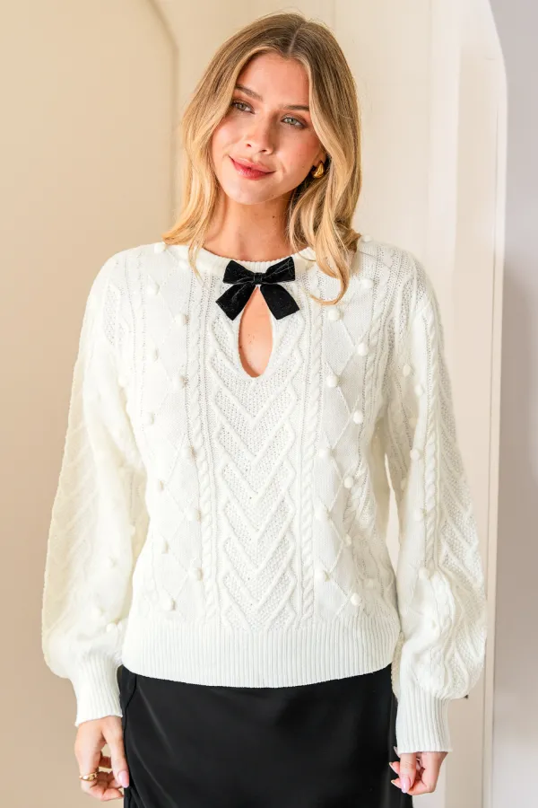 Heart Full Beige Jumper