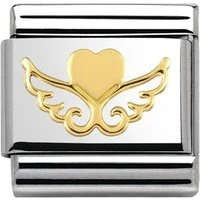 Heart On Wings Charm